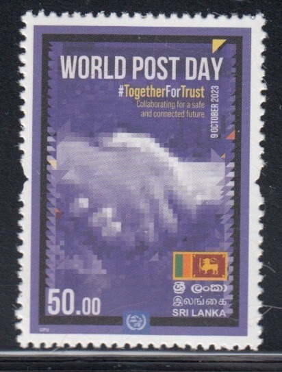 SRI LANKA World Post Day MNH stamp