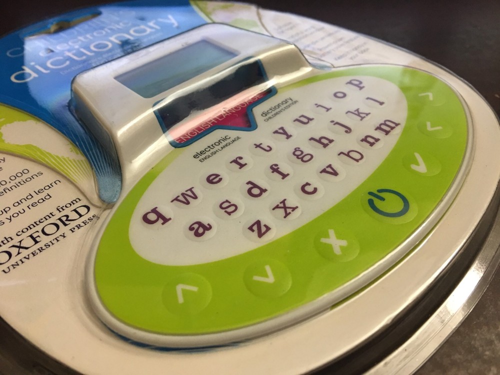Children's Electronic Dictionary Bookmark