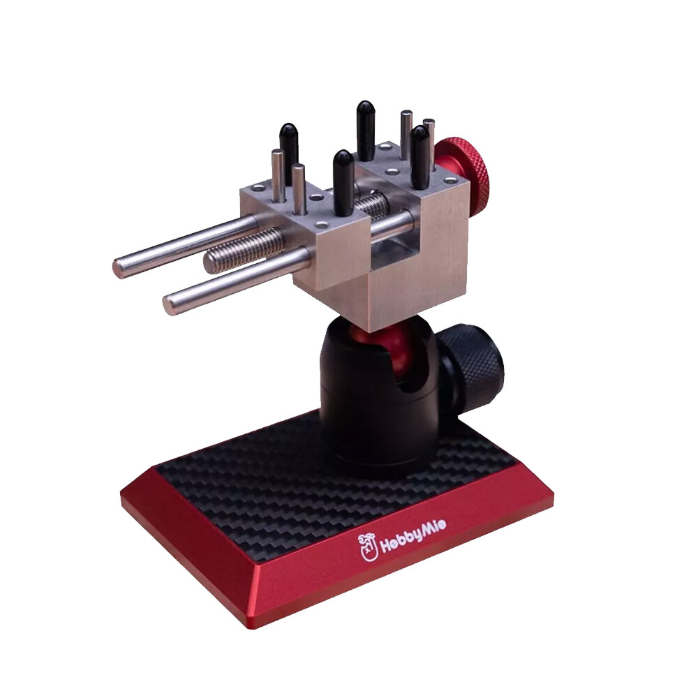 1x Precision Work Bench Vise Desktop Stainless Omnidirectional Mini ViseMd