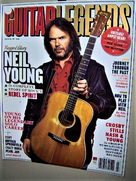 NEIL YOUNG Guitar Legends Magazine 2011 84 Total Pages Very COOL