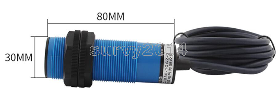 Capacitive Proximity Switch Sensor AC Two Line Normally Closed 220V