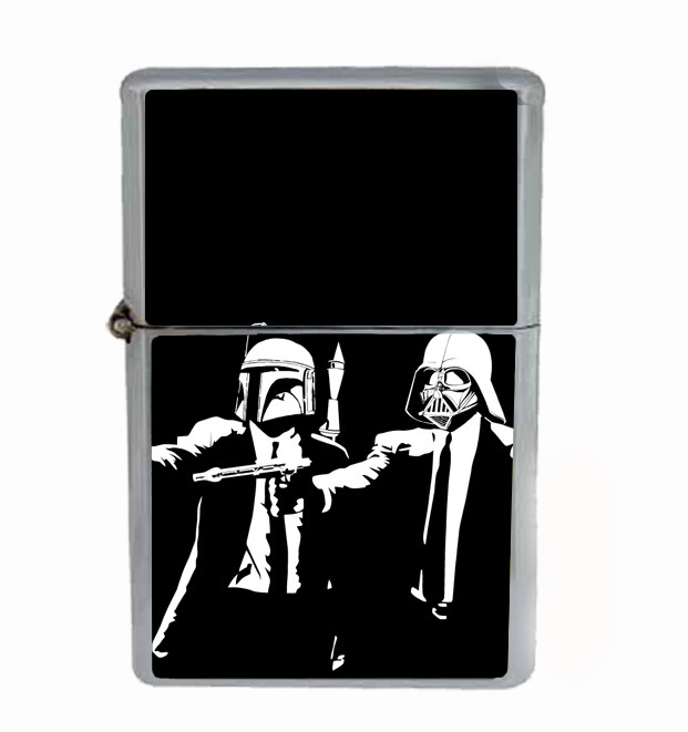 Pulp Wars Rs1 Flip Top Oil Lighter Wind Resistant