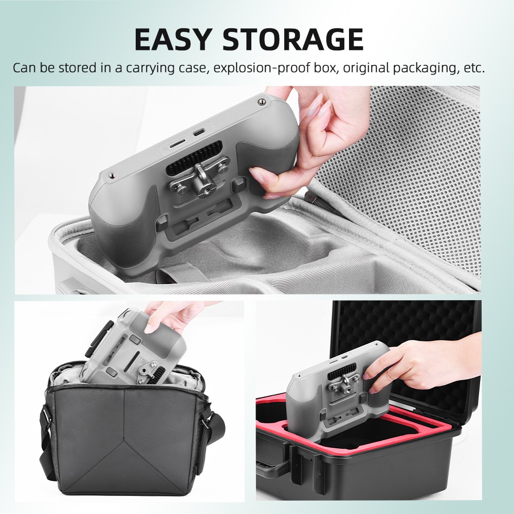 1/4 Expansion Adapter Bracket Riding Mount For DJI RC/RC 2 Remote Controller