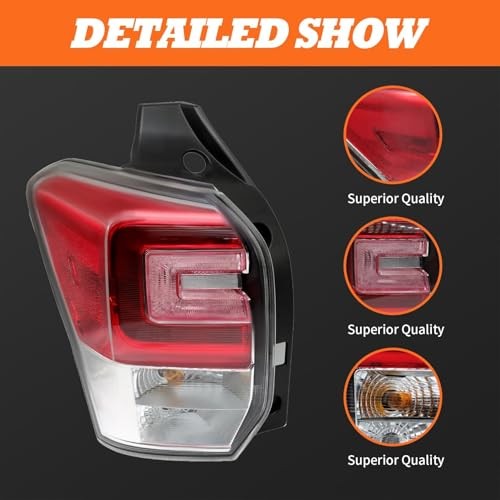 Tail Light Assembly Compatible with 2017 2018 Forester Rear Tail Lamp Left