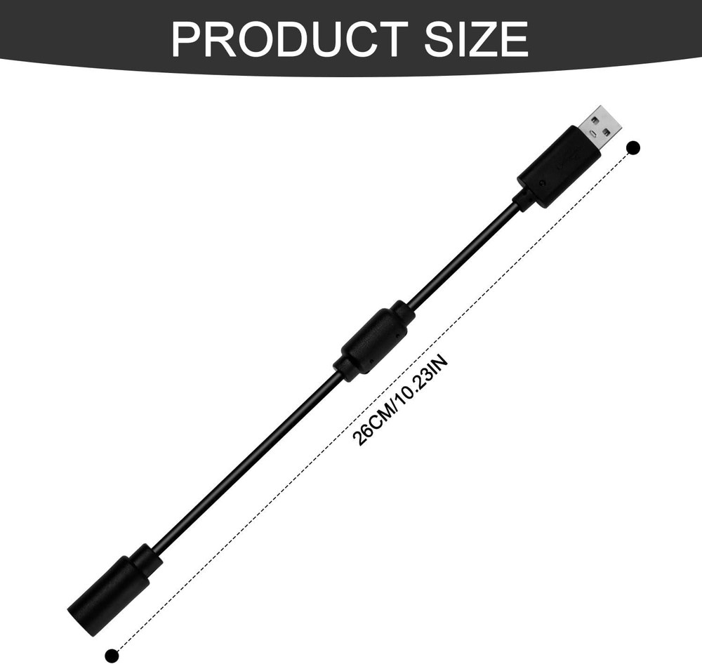 USB Breakaway Cable Compatible with Logitech G920, Ferrari 458 Fast Data Transmi