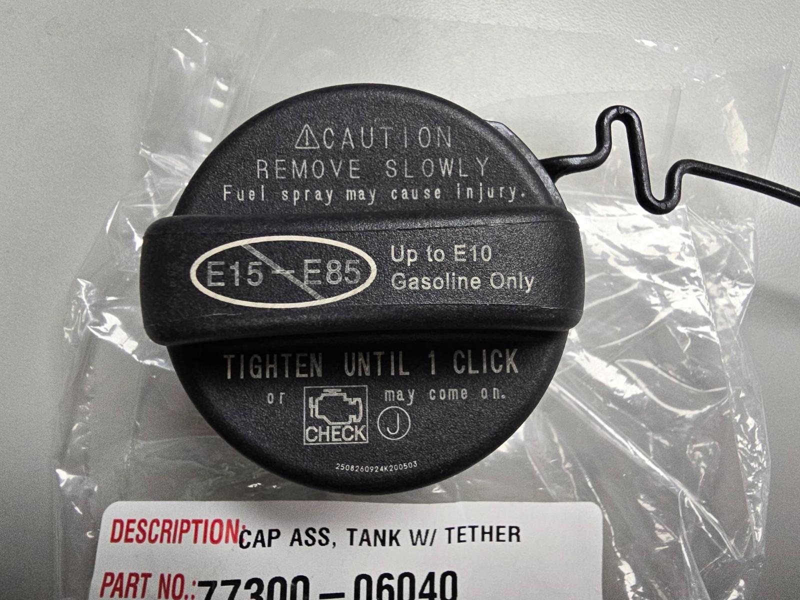 Toyota OEM Gas Cap  77300-06040 Genuine