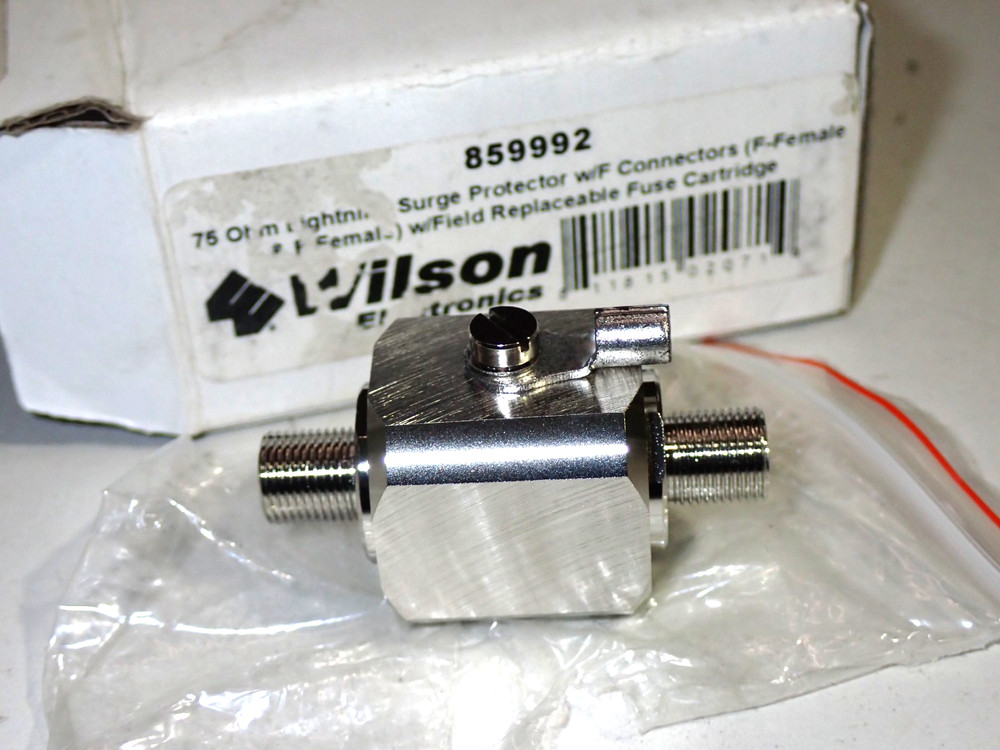 Wilson Electronics 75 Ohm Lightning Surge Protector 859992 NEW