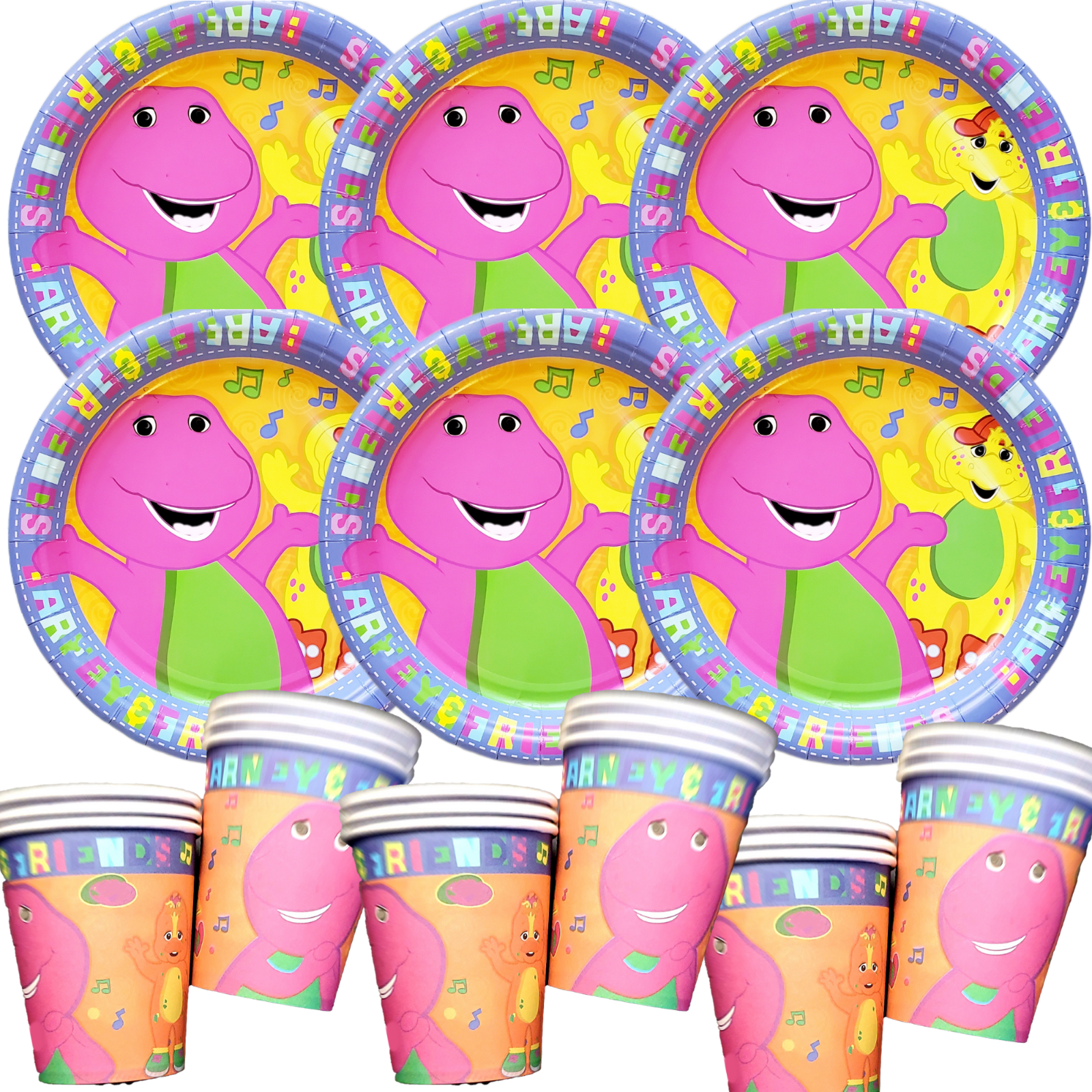 BARNEY cake birthday party decorations decor theme idea supplies BALLOON CUPCAKE