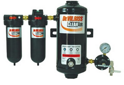 DeVilbiss DAD500 Desiccant Air Dryer System