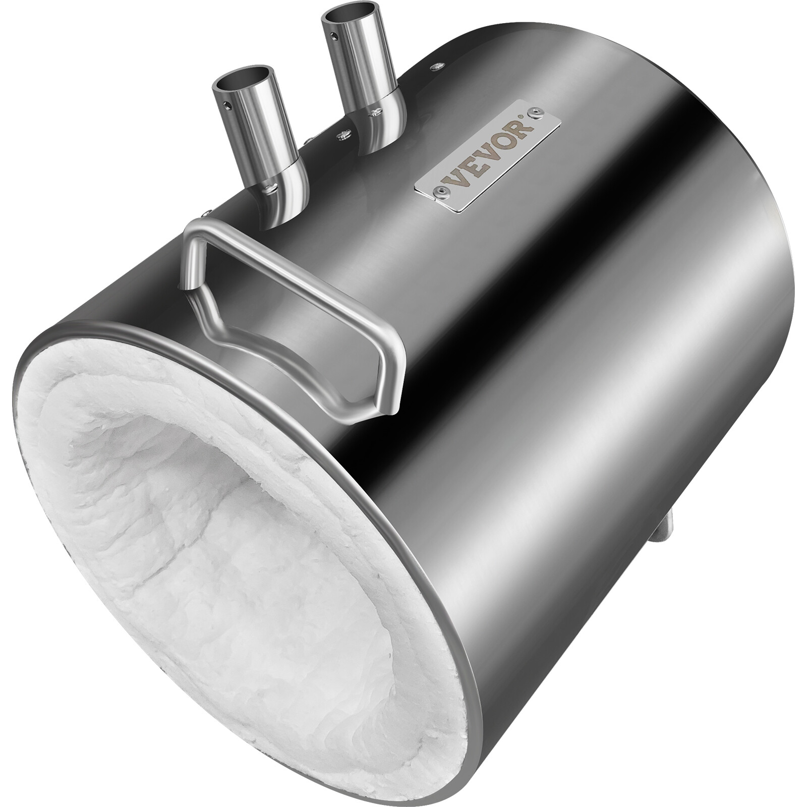 VEVOR 12KG Propane Melting Furnace Gas Metal Forge Double Burners 2700℉