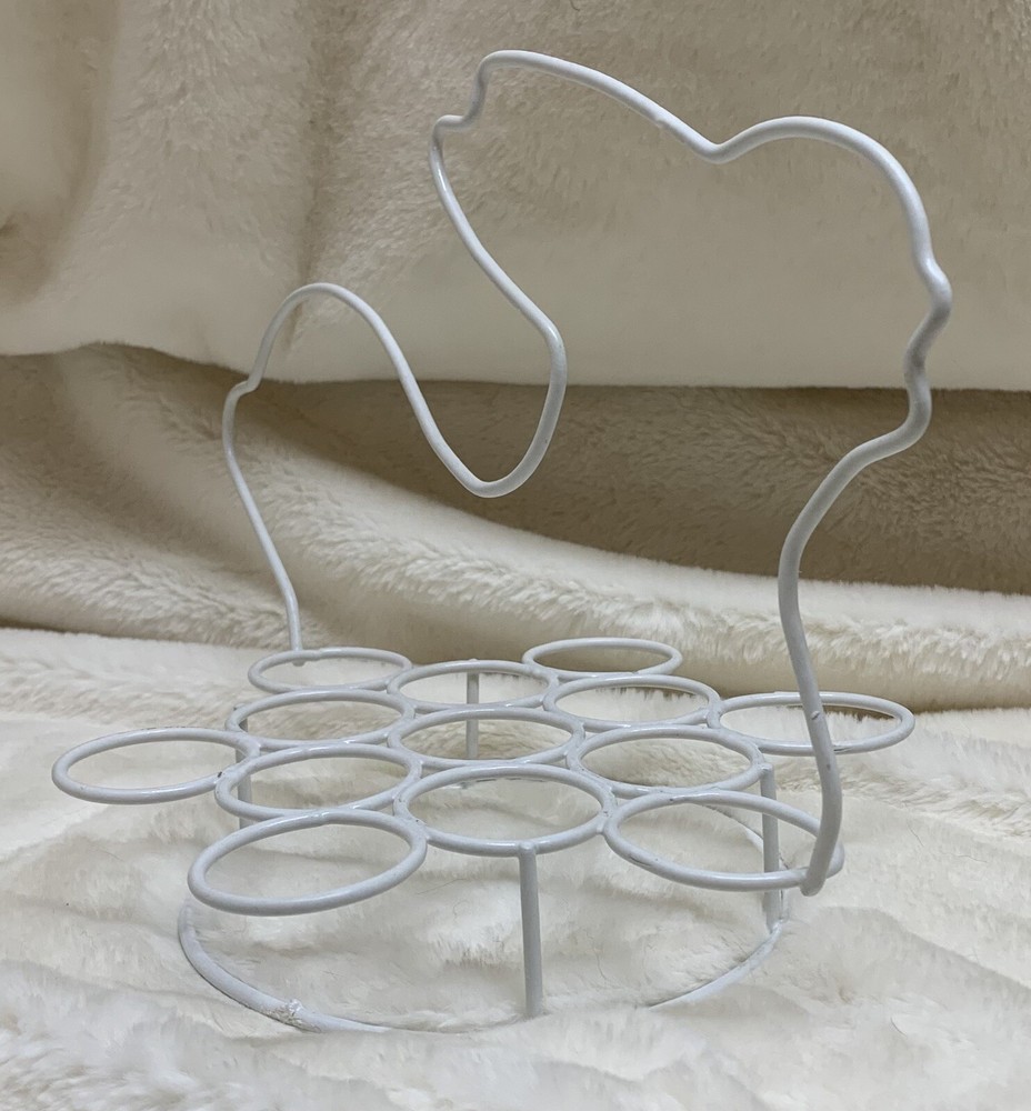 Easter Bunny Egg Holder Display Rack