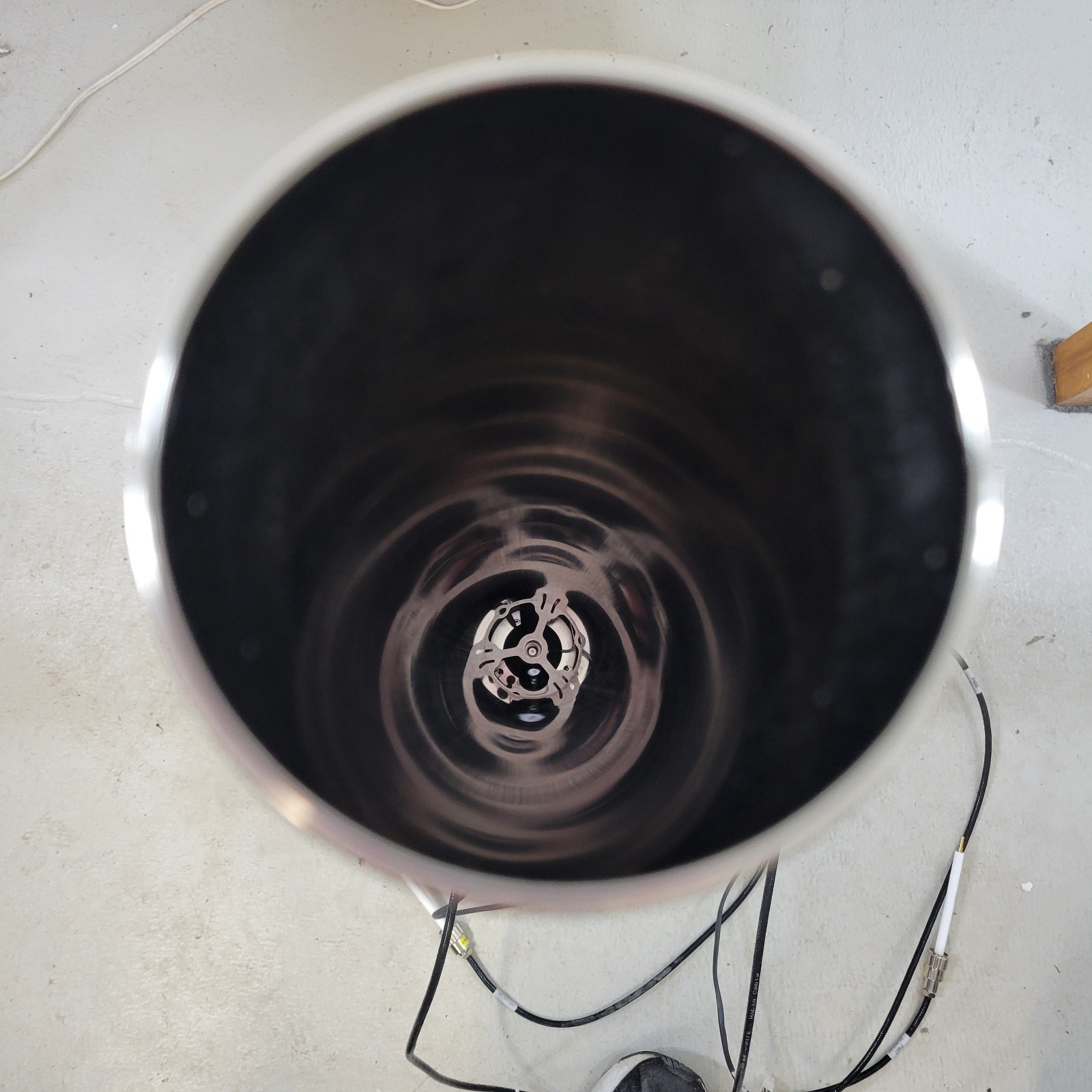 Lot of 2 Bruker UHV-Compatible XY Stage High Vacuum Mass Spectrometer Chamber