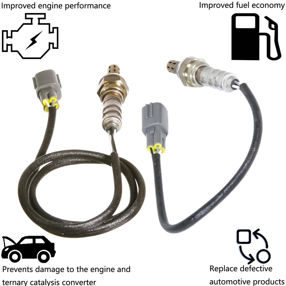 Dropwater 1 Pair Upstream and Downstream O2 Sensor Replacement for Lexus 1996...