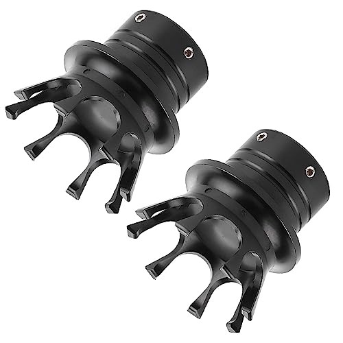 Crown Styling Front Fork Axle Shaft Nut Cover, Front Axle Nut Black Chrome