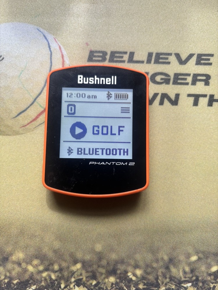Golf GPS Rangefinder - Bushnell Phantom 2 - Orange