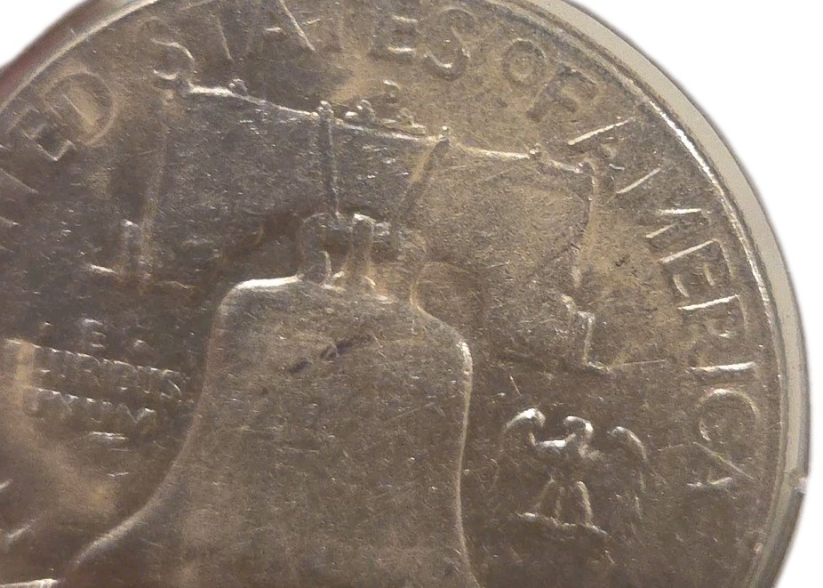 1961 - D Franklin Half Dollar – 90% Silver – Circulated