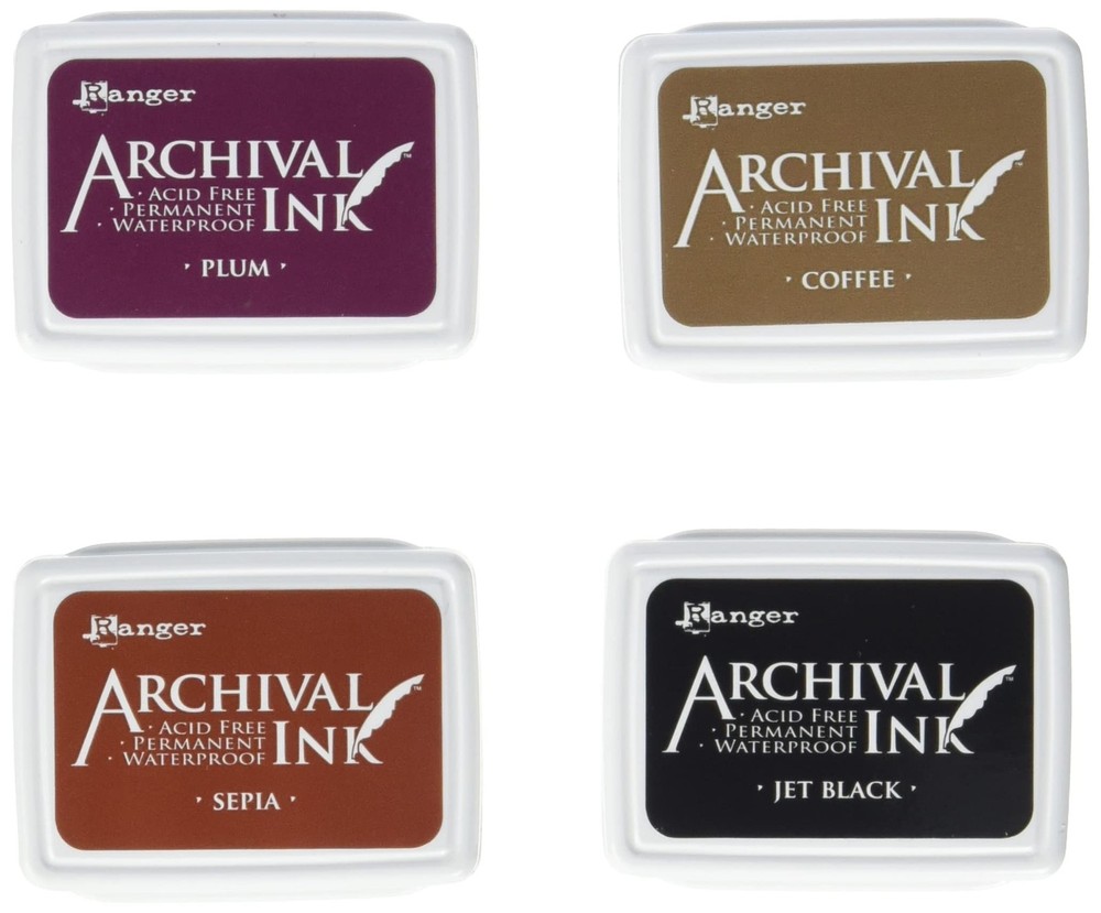Ranger Archival Ink Pad Set Mini 2