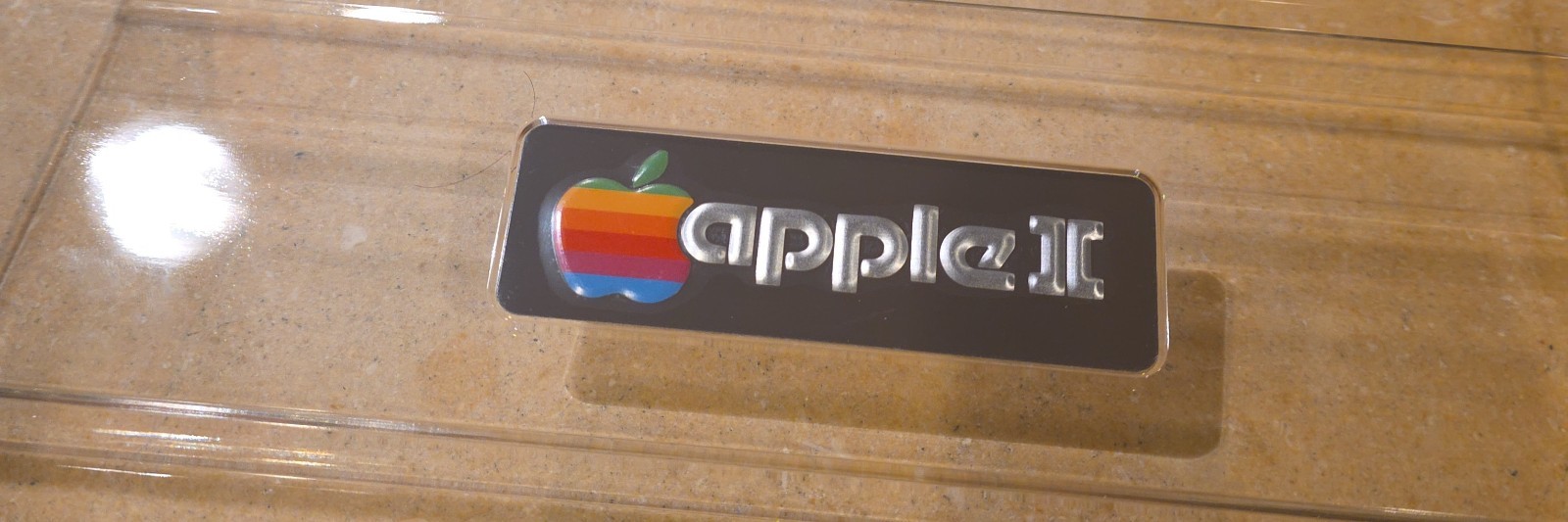 Transparent Clear Apple II Computer Lid / Top / Cover Apple 2 no reserve ][