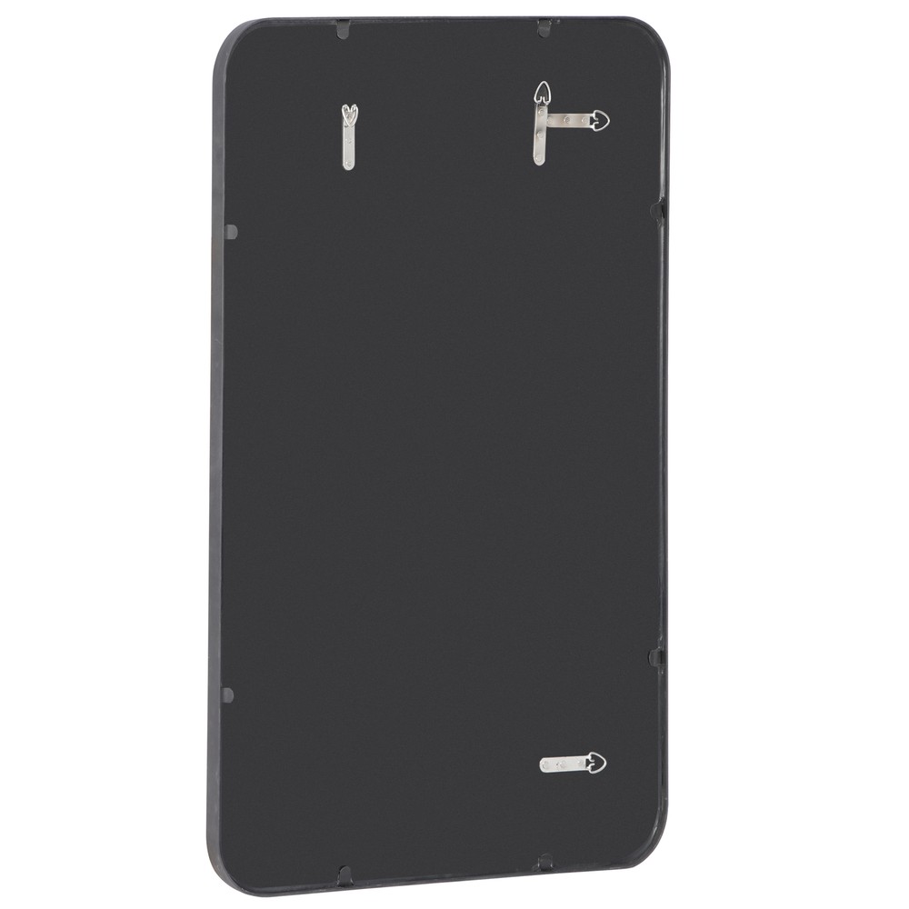 Rectangular Wall Mirror For Bathroom Bedroom Livingroom Black 24" x 36"