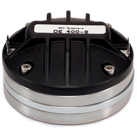 B&C DE400 1" Neodymium Polyimide Compression Driver 8 Ohm 2-