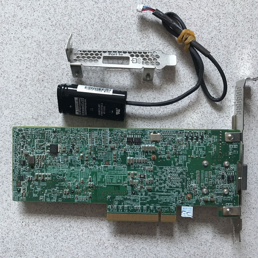 HP Smart Array P222/512MB FBWC 6Gb 2-Port SAS Controller +Battery