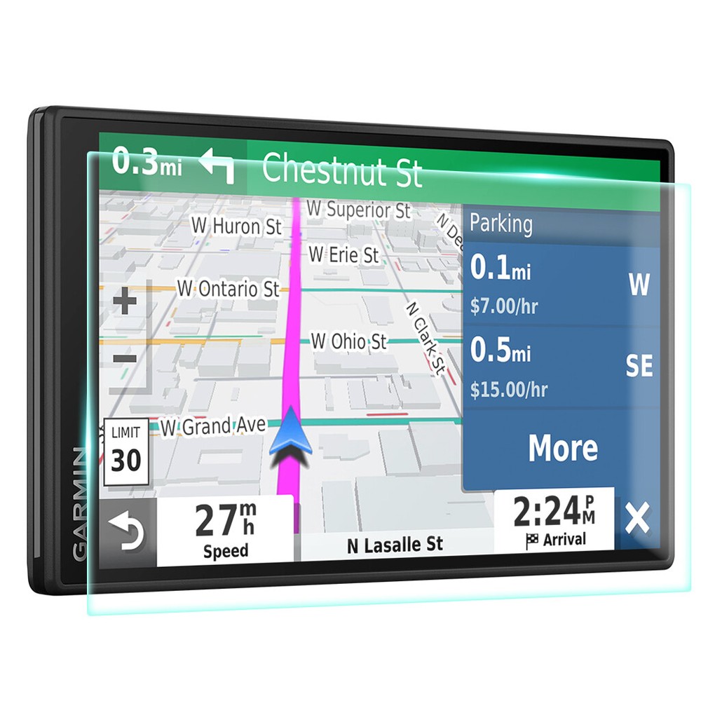 Crystal Clear Screen Protector for Garmin DriveSmart 55 GPS