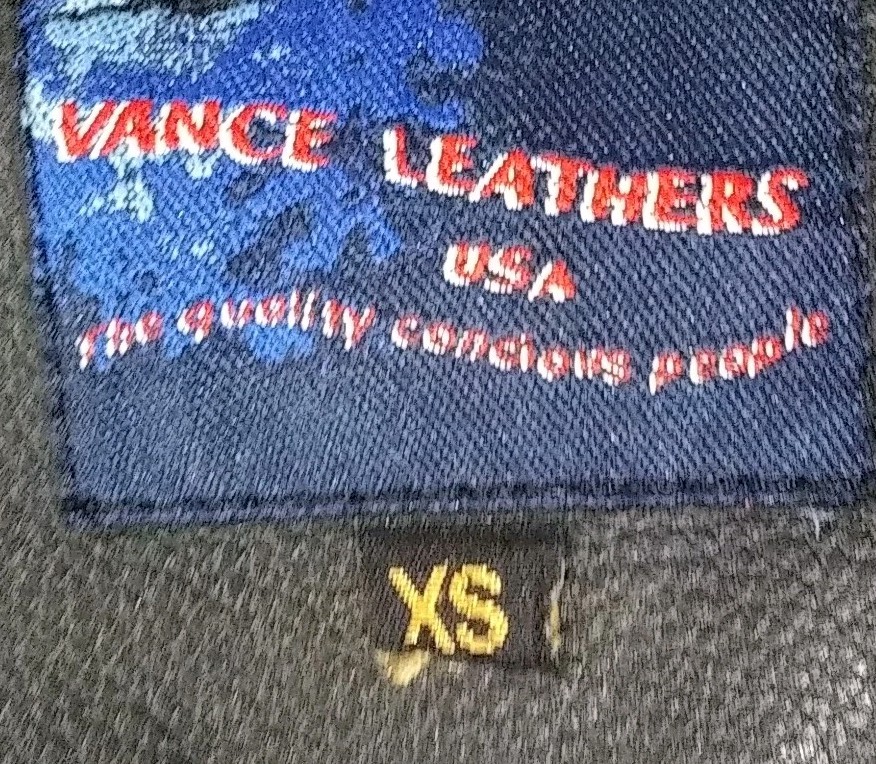 Unisex VANCE Black LEATHER, Deep Pockets, MOTORCYCLE / BIKER Chaps REALLY NICE!