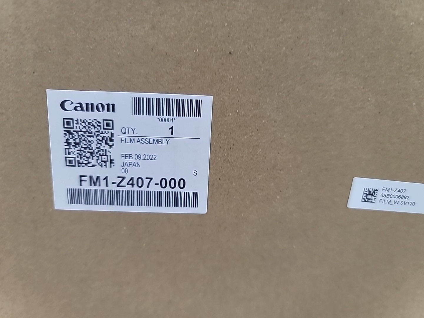 Genuine Canon FM1-Z407-000 FM3-5950-020 Fixing Film Assembly - New In Box QTY