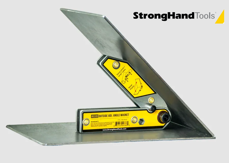 Strong Hand Tools MLA600 6" Inside Outside Adjustable Angle Magnets 30 ~ 270º