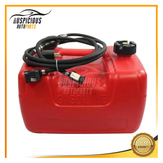 3.2 Gallon 12L Portable Marine Tank External Fuel Tank Outboard Boat Motor Gas