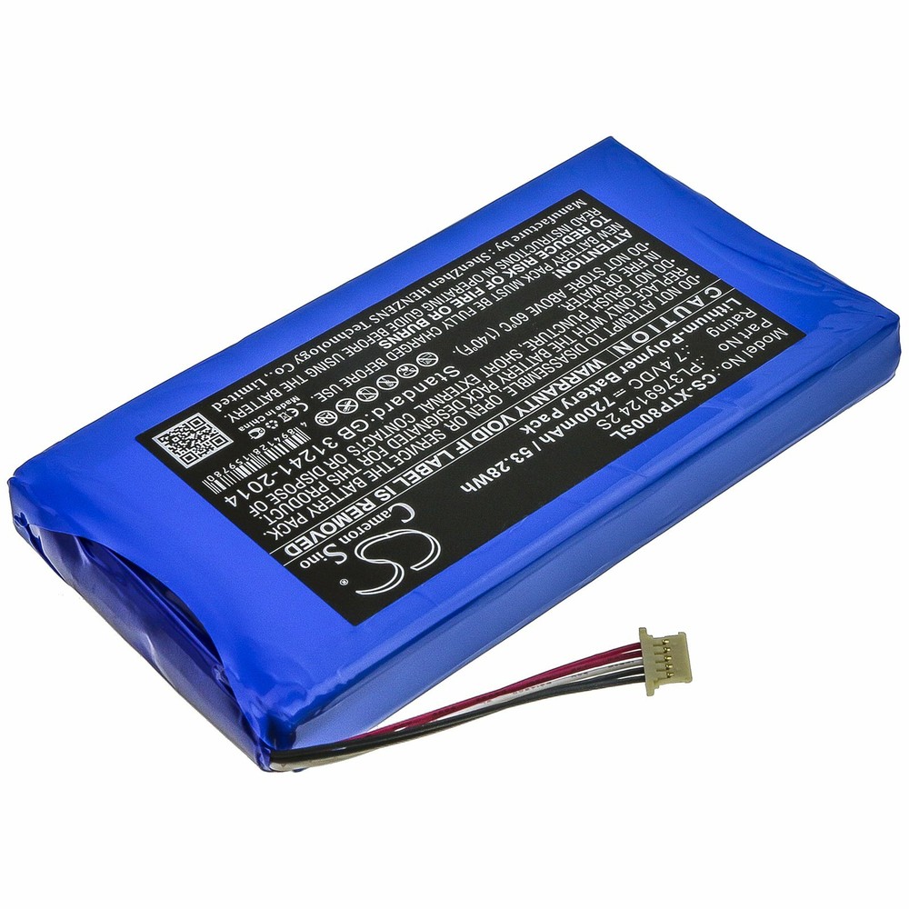 Battery for XTOOL EZ500,i80 Pad,PS80,
