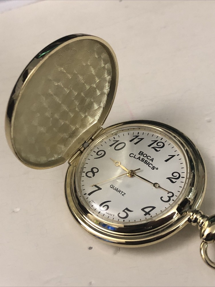 Boca Classics Religious Pocketwatch