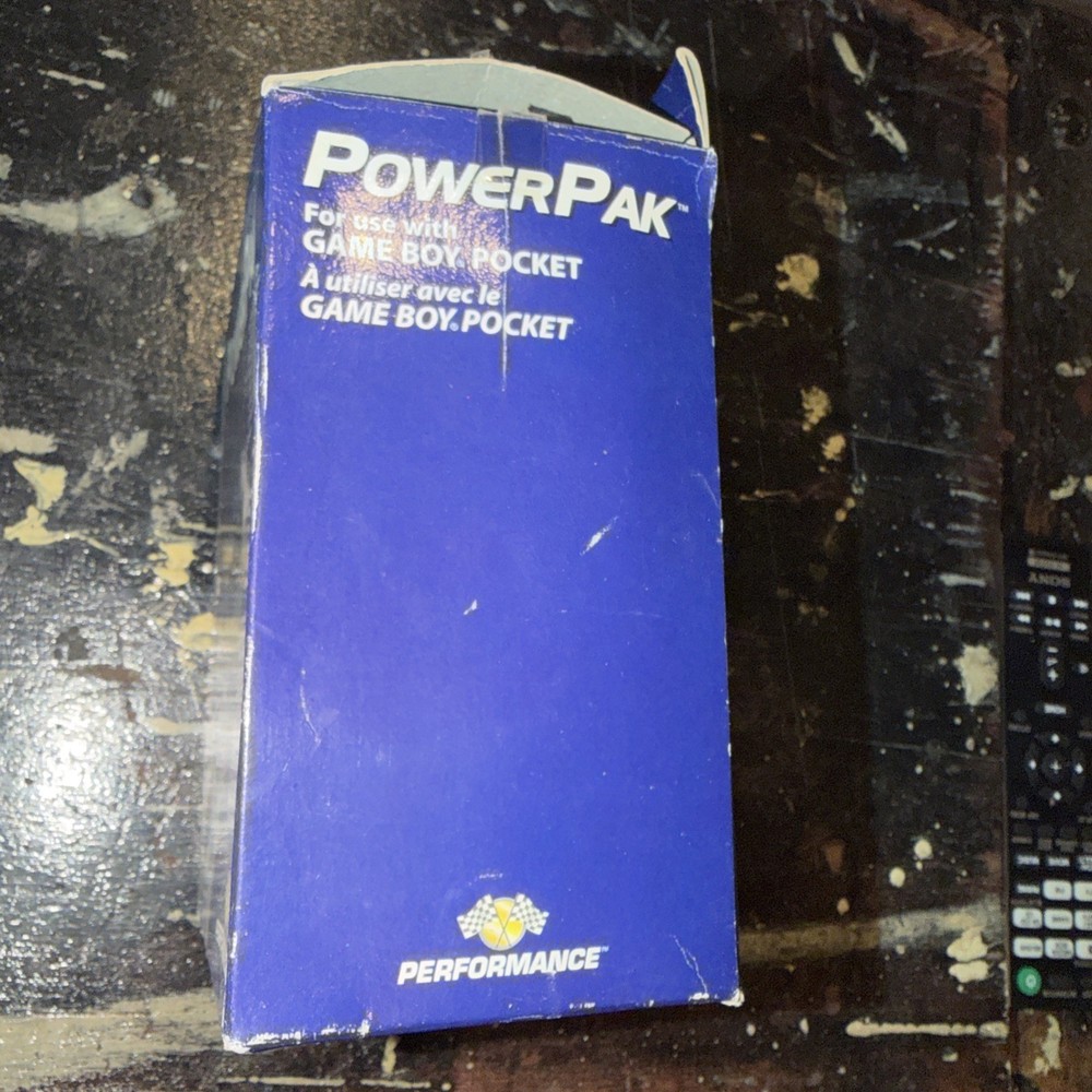 Gameboy Pocket Power Pak W/ Box, Registration Card, & Insert