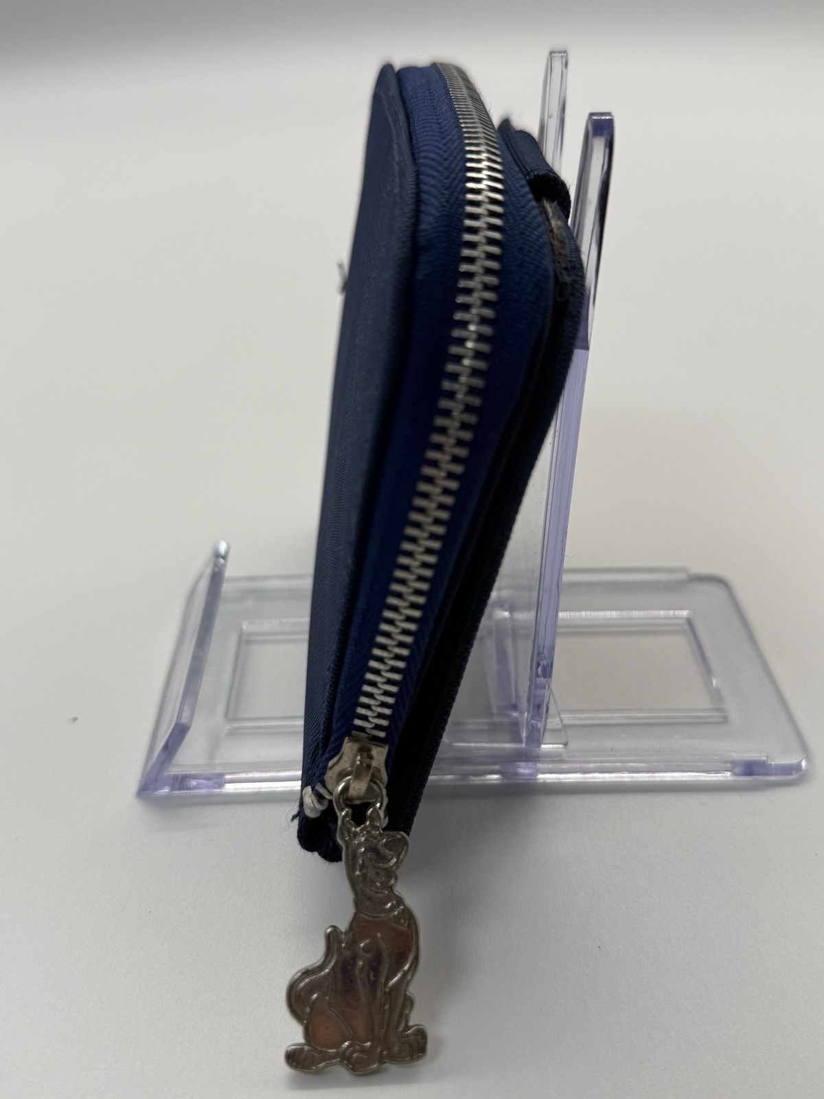 BLUE SCOOBY DOO Wallet With Flowers Zipper