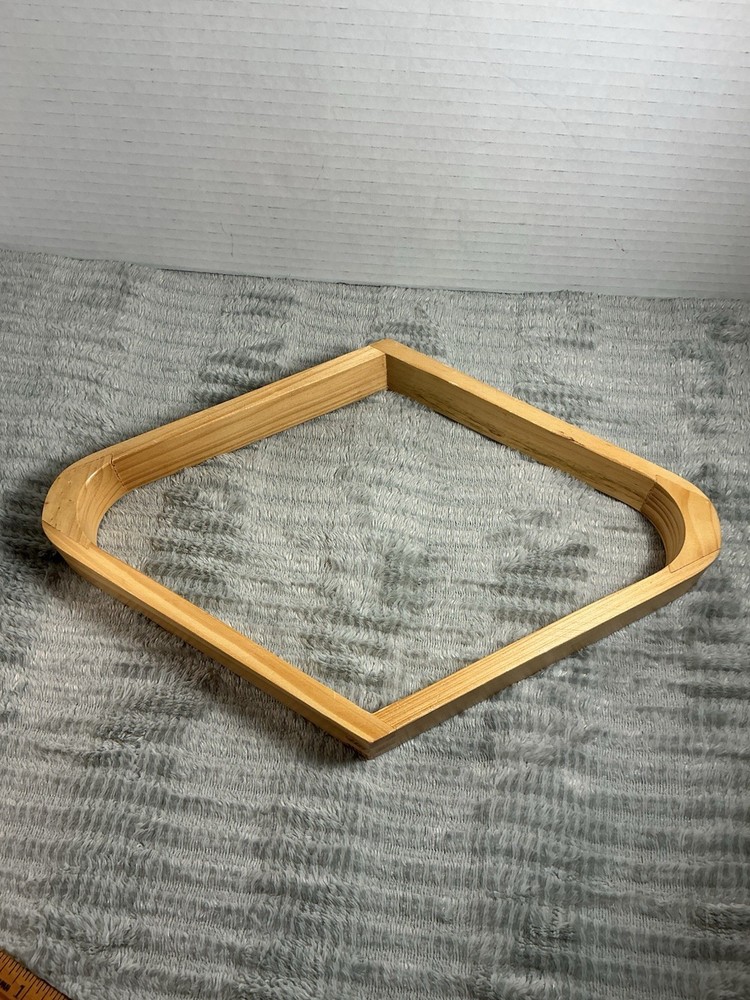 Game Room Upgrade – Solid Hardwood Diamond Rack
