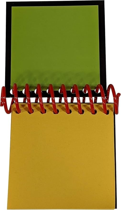 Handy Dandy Notebook Set - Steve Version - 120 Clue Stickers + 1 Black Crayon