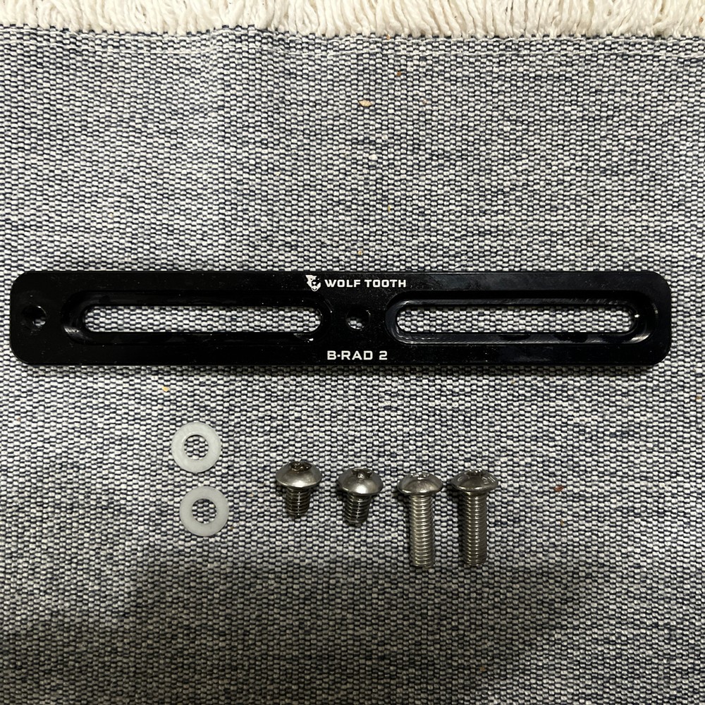 Wolf Tooth B-RAD 2 Base Mount Lightweight, Durable, Rust-Proof Materials