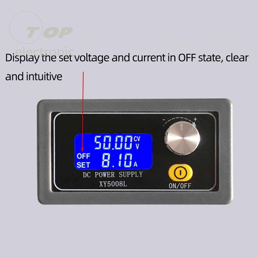 DC 50V 8A 400W Constant Voltage Buck Module Adjustable Regulated Power Supply