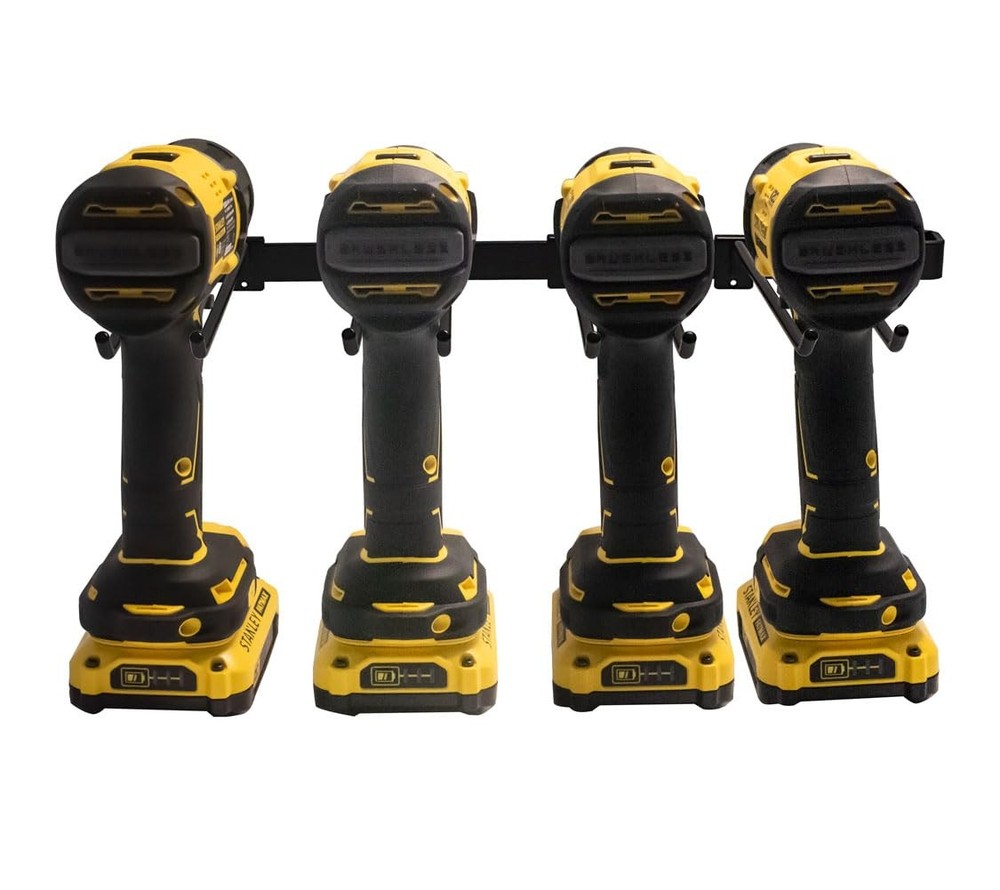 Power Tool Holder Drill Holder, Distance between Hooks Adjustable, Drill Tool...