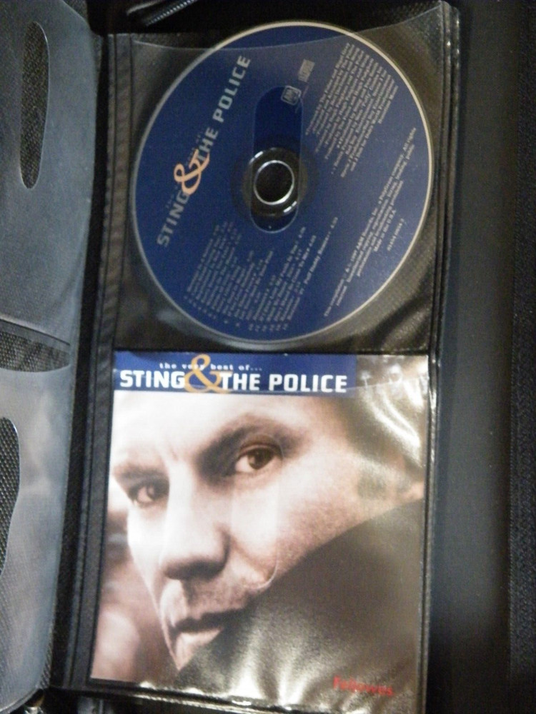 Fellowes CD/DVD Case Black Incl. 20 CD's Beethoven, Springsteen, Willie++ FREESH