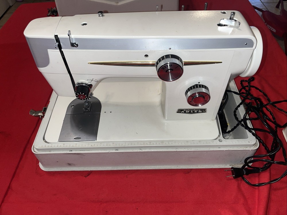 Belvedere Adler Model 555SS Sewing Machine Running Possible Problem See Descript