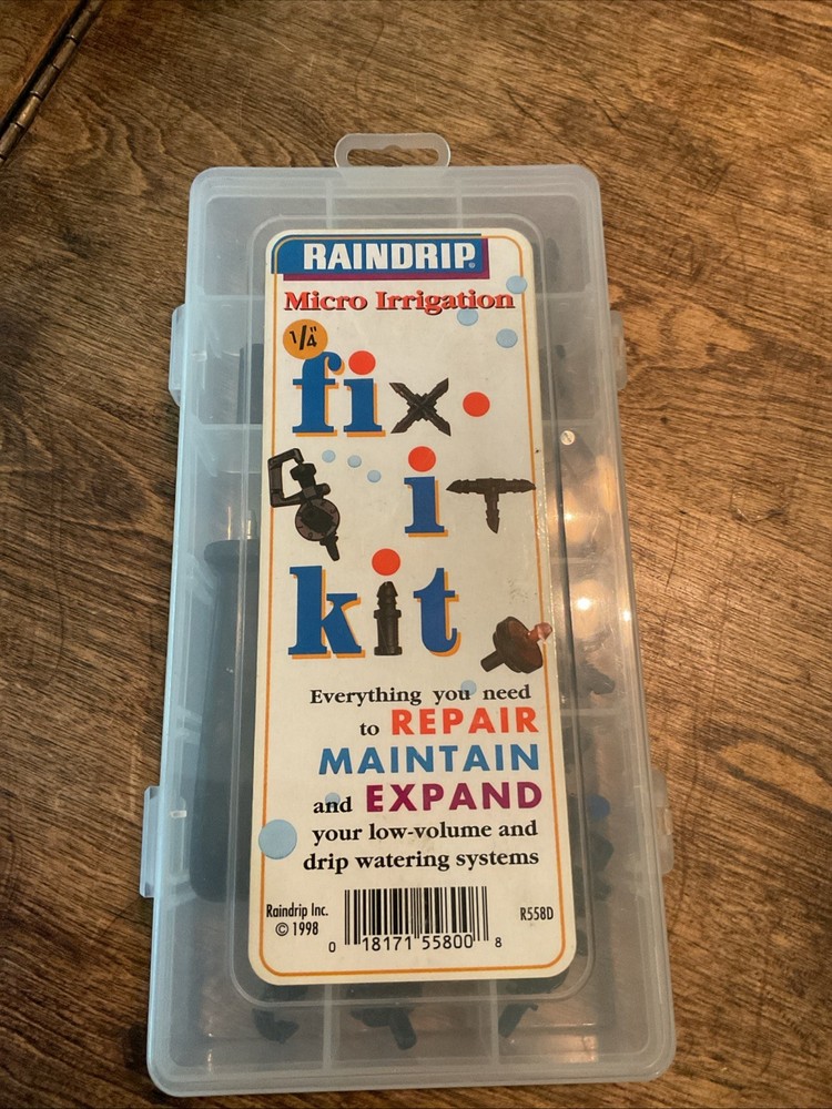 Raindrop 1/4” Micro Irrigation Repair Kit R558D