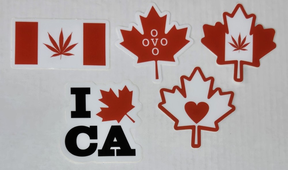 Canadian Love Stickers