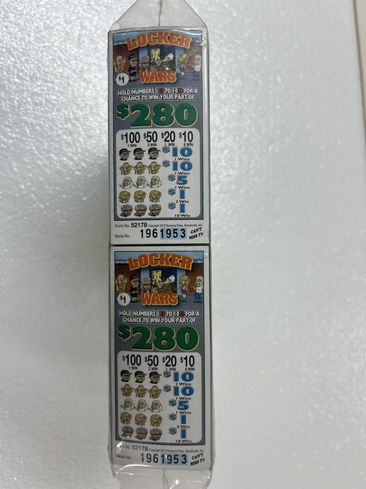 Pull Tickets “ Locker Wars “