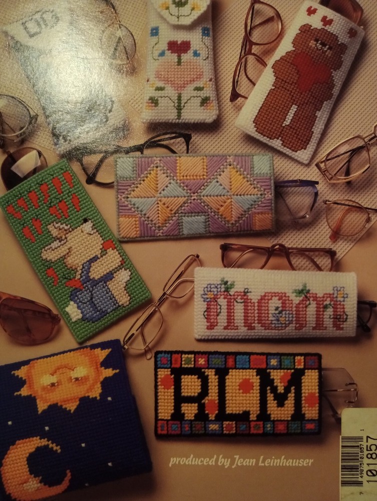 Eyeglass Cases Sunglass Cases Plastic Canvas Patterns Pattern Booklet
