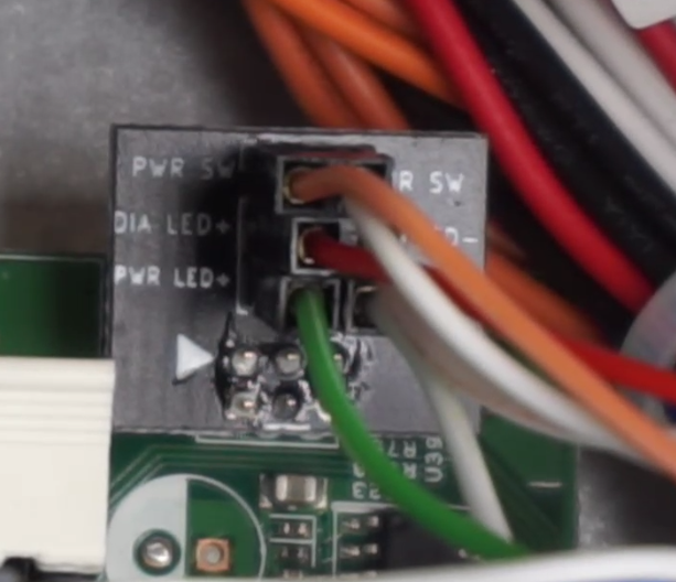 Dell 5/6 Pin Power Button/LED Front Panel Adapter For Dell Motherboards