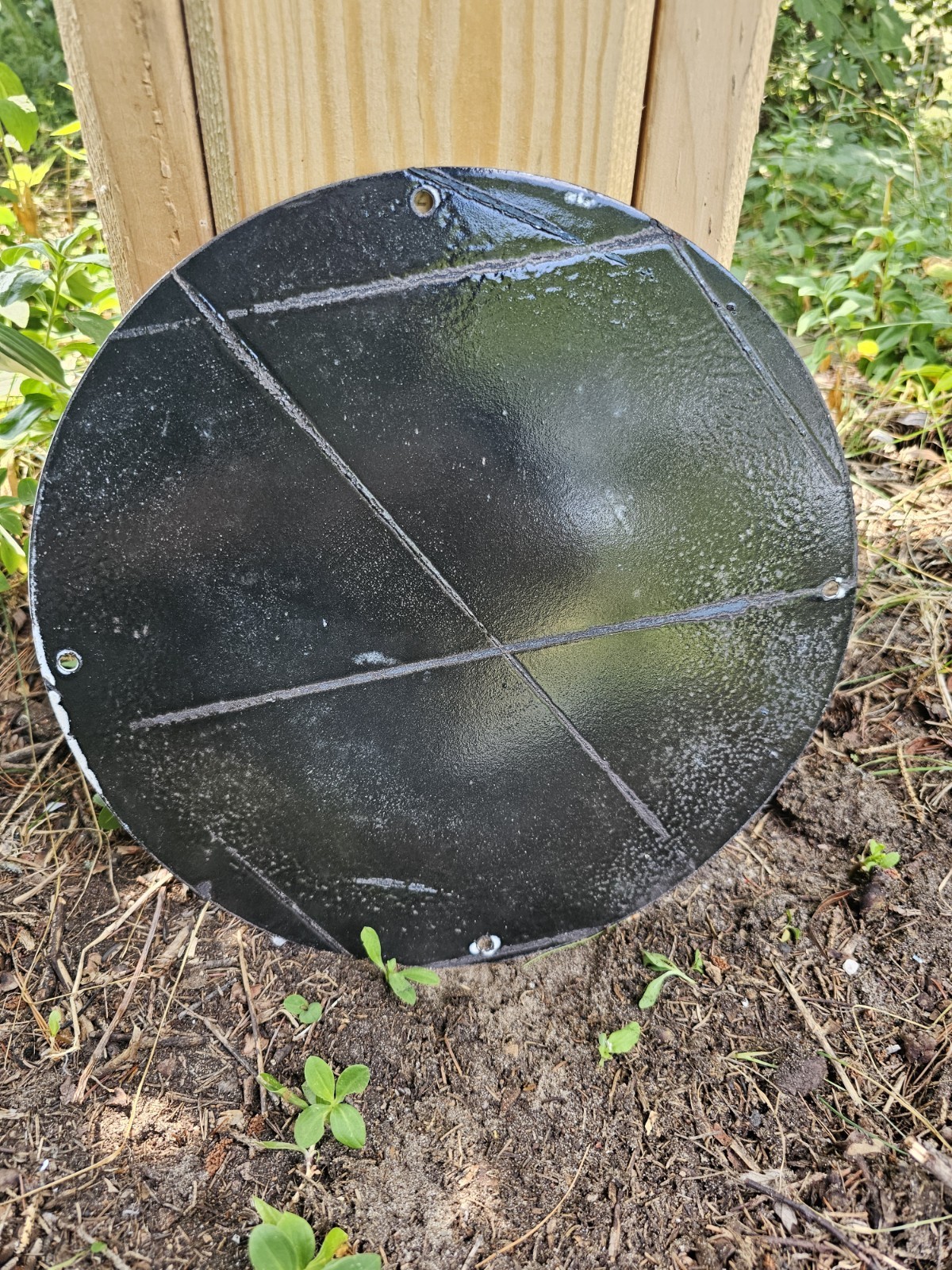 VINTAGE 1950'S ORANGE CRUSH 33 CENTS PORCELAIN GAS STATION SODA SIGN ,COKE