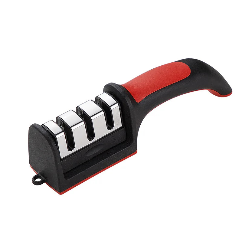 3/4 Segment Knife Sharpener Kitchen Multifunctional Handheld Fast Sharpening.
