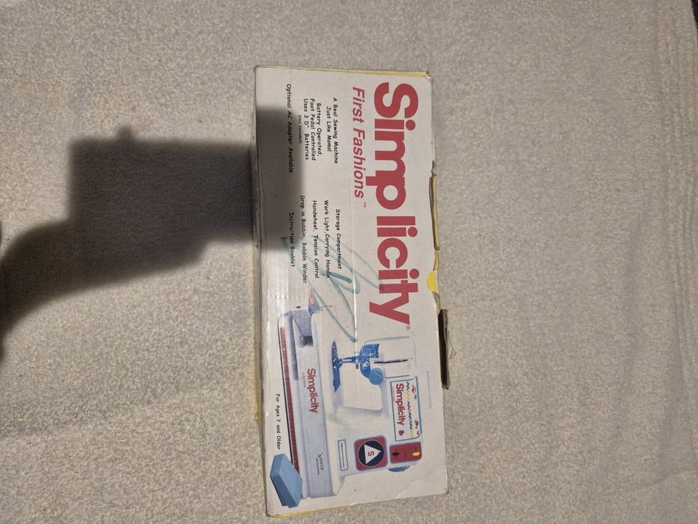 simplicity sewing machine