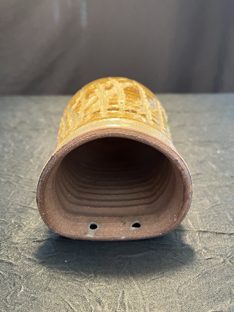 Studio art pottery wall pocket